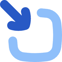Line Arrow Minimize Window 3 Icon from Flex Flat Set