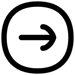Line Arrow Right Circle 1 Icon from Flex Line Set
