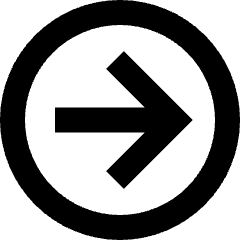 Line Arrow Right Circle 1 Icon from Sharp Remix Set