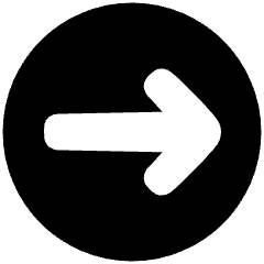 Line Arrow Right Circle 1 Icon from Plump Solid Set