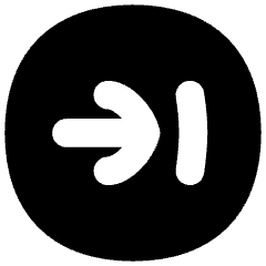 Line Arrow Right Circle 2 Icon from Flex Solid Set