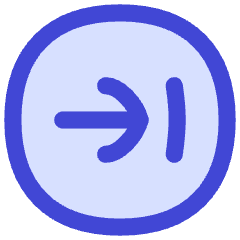 Line Arrow Right Circle 2 Icon from Flex Duo Set