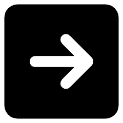 Line Arrow Right Square Icon from Core Solid Set