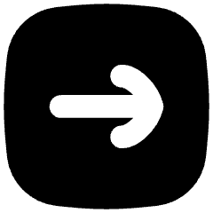 Line Arrow Right Square Icon from Flex Solid Set