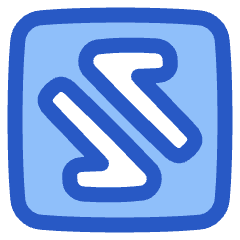 Line Arrow Transfer Diagonal Square 2 Icon from Plump Duo Set