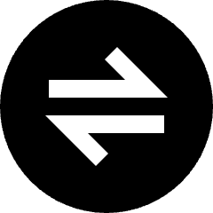 Line Arrow Transfer Horizontal Circle 1 Icon from Sharp Solid Set