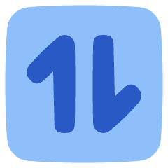 Line Arrow Transfer Vertical Square 1 Icon from Plump Flat Set