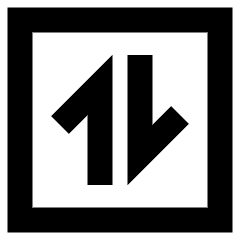 Line Arrow Transfer Vertical Square 1 Icon from Sharp Remix Set