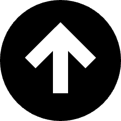 Line Arrow Up Circle 1 Icon from Sharp Solid Set