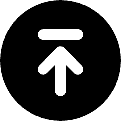 Line Arrow Up Circle 2 Icon from Core Solid Set