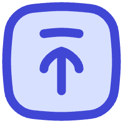 Line Arrow Up Square 2 Icon from Flex Duo Set