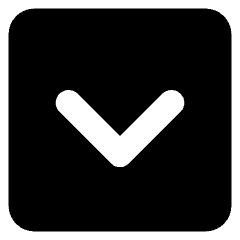 Tailless Line Arrow Down Square Icon from Core Solid Set