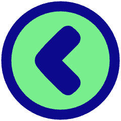 Tailless Line Arrow Left Circle Icon from Plump Pop Set