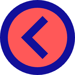 Tailless Line Arrow Left Circle Icon from Sharp Pop Set