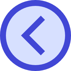 Tailless Line Arrow Left Circle Icon from Sharp Duo Set