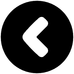 Tailless Line Arrow Left Circle Icon from Plump Solid Set