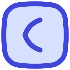 Tailless Line Arrow Left Square Icon from Flex Duo Set