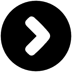 Tailless Line Arrow Right Circle Icon from Plump Solid Set