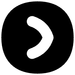 Tailless Line Arrow Right Circle Icon from Flex Solid Set