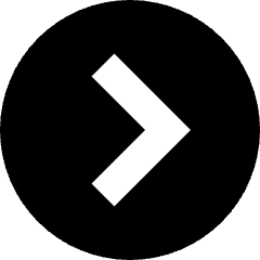 Tailless Line Arrow Right Circle Icon from Sharp Solid Set