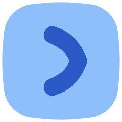 Tailless Line Arrow Right Square Icon from Flex Flat Set