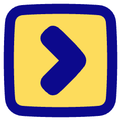 Tailless Line Arrow Right Square Icon from Plump Pop Set