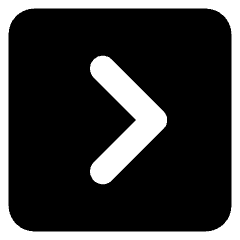 Tailless Line Arrow Right Square Icon from Core Solid Set