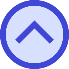 Tailless Line Arrow Up Circle Icon from Sharp Duo Set