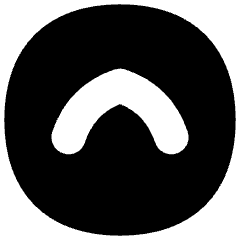 Tailless Line Arrow Up Circle Icon from Flex Solid Set