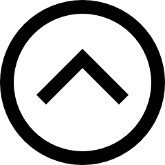 Tailless Line Arrow Up Circle Icon from Sharp Line Set