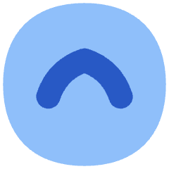 Tailless Line Arrow Up Circle Icon from Flex Flat Set