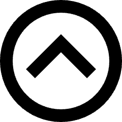 Tailless Line Arrow Up Circle Icon from Sharp Remix Set