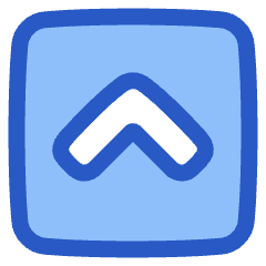 Tailless Line Arrow Up Square Icon from Plump Duo Set