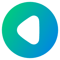 Tailless Triangle Arrow Left Circle Icon from Plump Gradient Set