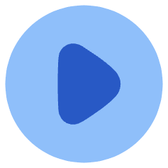 Tailless Triangle Arrow Right Circle Icon from Plump Flat Set