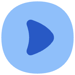 Tailless Triangle Arrow Right Circle Icon from Flex Flat Set