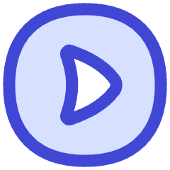 Tailless Triangle Arrow Right Circle Icon from Flex Duo Set