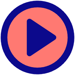 Tailless Triangle Arrow Right Circle Icon from Core Pop Set