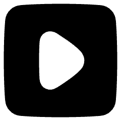 Tailless Triangle Arrow Right Square Icon from Plump Solid Set