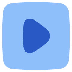Tailless Triangle Arrow Right Square Icon from Plump Flat Set