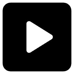 Tailless Triangle Arrow Right Square Icon from Core Solid Set