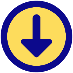 Triangle Arrow Down Circle 1 Icon from Core Pop Set