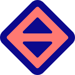 Triangle Arrow Expand Vertical Diamond Icon from Core Pop Set
