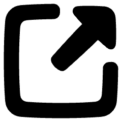Triangle Arrow Expand Window 1 Icon from Plump Solid Set