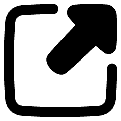 Triangle Arrow Expand Window 1 Icon from Plump Remix Set