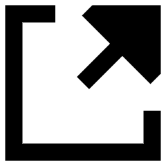 Triangle Arrow Expand Window 1 Icon from Sharp Remix Set