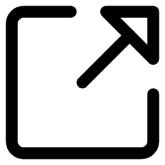 Triangle Arrow Expand Window 1 Icon from Core Line Set