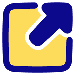 Triangle Arrow Expand Window 1 Icon from Plump Pop Set
