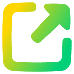 Triangle Arrow Expand Window 1 Icon from Plump Gradient Set