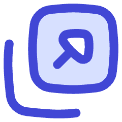 Triangle Arrow Expand Window 2 Icon from Flex Duo Set